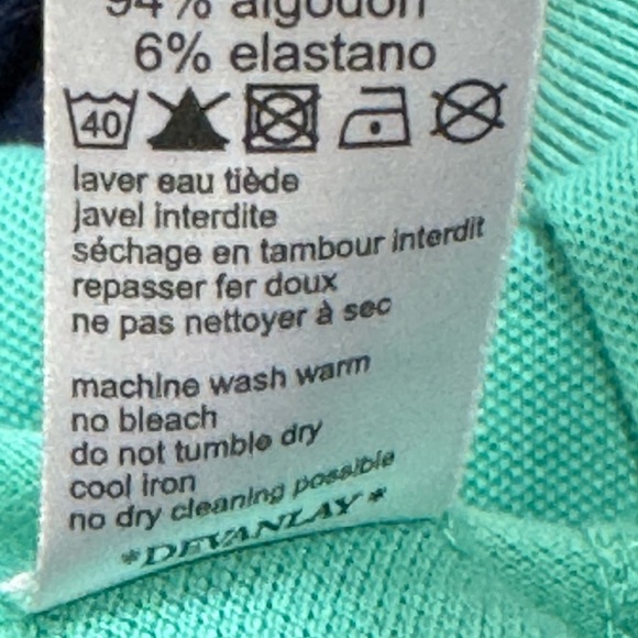 LACOSTE PIQUE POLO SHIRT AQUA BLUE - Picture 6 of 7